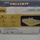 Airefina Air Mattress Queen with Built in Pump, 18'' Inflatable Blow Up Bed, Standard Height 18" Queen