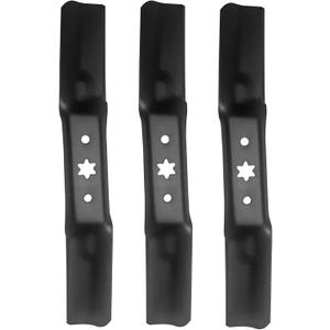 3 Pack 50" Mower Blades 2-in-1 Compatible with Cub Cadet Troy Bilt MTD ZT1 ZT2 XT1 XT2 L50 KH LX 50 KW Replaces 942-05052A 742-05052A 50 Inch Cut Deck Lawn Tractor Riding