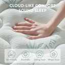 SureFit Ultra Soft Twin XL Mattress Topper,Thick Pillow Top Mattress Pad