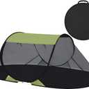 Akiky Pop Up Mosquito Tent for Camping,1 Person Camping Tent with Bug Screen Tent,Mosquito Net Foldable Portable for Adults Kids