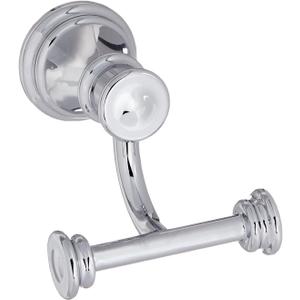 Moen YB6403CH Belfield Double Robe Hook, Chrome