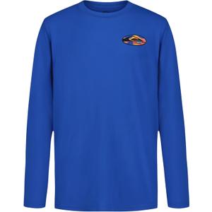 Quiksilver Boys Long Sleeve Rashguard Surf Shirt with UPF 50+ Sun Protection, Kid's Swim Top, Size 8