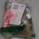 BrittyHair Long Wavy Ombre Ash Blonde Wig with Curtain Bangs for Women 26 Inch Curly Wavy Synthetic Wigs Natural Looking Heat Resistant Synthetic Wavy Wig for Daily Party Halloween Cosplay Use