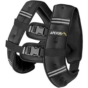 APEXUP Weighted Vest Men Women, Weight Vest for Women Workout Equipment for Strength Training Running