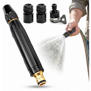 Home High-Pressure Car Wash Water Gun, 2026 Upgraded Car Wash Water Gun Garden Hose Sprayer, Adjustable Spray Patterns, for Watering Plants and Vegetables, and Car Washing (Pacifier Interface)