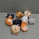 Libima 9 Pcs Mini Stuffed Animals Gifts 3.15 Inch Small Plush Keychains Cute Ornaments Bulk Toys for Baby Shower Birthday Party Gift Bags Fillers Valentines Easter Basket Stuffers (Cat)