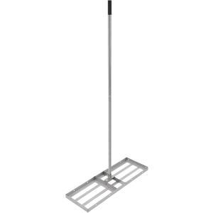 Lawn Leveling RakeHeavy Duty Landscape Tool with 78 Inch Stainless Steel Handle(180 Flexible Rotate) for Garden Backyard Golf Course Farm Pasture Soil Leveling 30x10 Inch