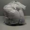 Momcozy Cooling Pregnancy Pillow,Original F Shaped Maternity Pillow for Pregnant Women with Adjustable Wedge Pillow, Full Body Support Pregnancy Pillows for Side Sleeping with Velvet Cover, Light Grey