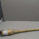 TIKI Bamboo Tiki Torches 2-Pack – Weather-Resistant Outdoor Décor with Easy-Pour Wide-Mouth Canister Refill for Patio, Garden, Backyard, and Parties, 57-Inch Citronella Torches