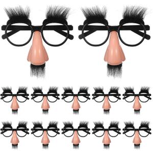 KESYOO 1 Pc Big Nose Funny Small Glasses Halloween Costume Party Decoration Cosplay Props