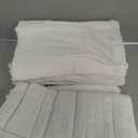 Terry Bar Mop Towels (Value Pack of 60) Size 14"x17"  Absorbent and Durable, Multipurpose Cleaning Rags, Cotton Cleaning Towels, Terry Cloth Rags, Reusable Shop Rags (White)