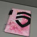 INFILAND for iPad 9th Generation 2021/ iPad 8th Generation 2020/ iPad 7th Generation 2019 Case 10.2 inch, Glitter Cover with Clear Back, Pencil Holder for Kids Girls (Pink Unicorn Dream)