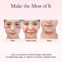 ARENCIA Red Collagen Jello Mask, Plump & Hydrating x 4ea, Overnight Hydrogel Mask for Dry, Mature Skin, Packed with Collagen, 5 Peptides, 2% Niacinamide