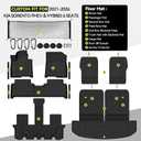 Floor Mat Set for 2021-2026 Kia Sorento PHEV & Hybrid 6 Seats