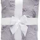 Shannon Fabrics Silver Luxe Cuddle Cut 2yd Hide