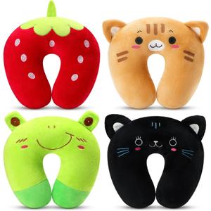 Maitys 3 Pcs Travel Pillow for Kids Cute Animal Neck Head Chin Support Pillow Soft U Shaped Kids Neck Pillow Car Seat Comfortable PP Cotton Pillow for Airplane Sleeping Children Gift Maitys 3 Pcs Travel Pillow for Kids Cute Animal Neck Head Chin Support Pillow Soft U Shaped Kids Neck Pillow Car Seat Comfortable PP Cotton Pillow for Airplane Sleeping Children Gift