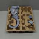 Qeeman Solar Elephant Statues for Garden Decor: Outdoor Sculptures for Lawn Ornaments - Porch Patio Balcony Front Yard Christmas Birthday Gifts for Mom Grandma Women