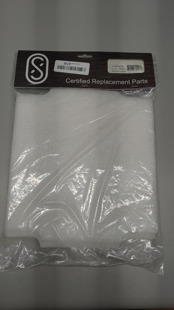 3 Pcs Set Fine Filtration Pad