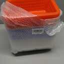 24 Pack Plastic Storage Baskets, 13.6 x 10.2 Inch Plastic Bins for Organizing, Classroom Storage Mesh Bins, Rectangle plastic Baskets for Office, Shop, Hone Restaurant