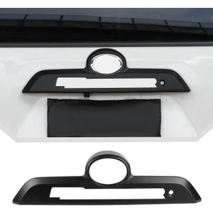 JeCar for 4Runner Tailgate Handle Cover Rear Door Handle Trim Accessories Compatible with 2010-2023 Toyota 4Runner(Matte Black)