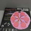 Upgraded Music Punching Machine for Kids and Adults, Wall Boxing Punching Pad with Bluetooth & Rhythm Lights, 3 Speed Modes, Home Fitness Boxing Equipment with Gloves for Boys Girls Teenagers (Black)