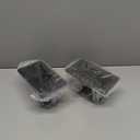 Horn Tweeter 75-150 Dual Drive Ceramic High Sensitivity Piezoelectric Speaker Horn, 2 Piece