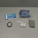 BEAUTURAL Fabric Shaver and Lint Remover, Sweater Defuzzer with 2-Speeds, 2 Replaceable Stainless Steel Blades, Battery Operated, Remove Clothes Fuzz, Lint Balls, Pills, Bobbles (Tufts Blue)