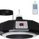 Nexum Chicken Coop Heater for Winter, 400 Watts Chicken Heater Built-in Lamp, Safety Thermostat Control, Overheat Protection, 6FT Cord Warmer for Poultry Dog Cat Rabbit