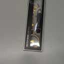 Metal Band and Bling Case Compatible with Samsung Galaxy Watch 8 Bands 40mm, Elegant Tapered Stainless Steel Chain Link Bracelet Strap with Sparkling PC Protective Cover for Samsung Watch 8 40mm Women (Gold)