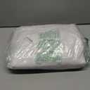 KEQIAOSUOCAI Blackout Extra Long Linen Look Curtain Draperies 126 Inches Long, White Custom Made Thick Drapes Full Shade Linen Curtain Panels for Light Sleepers 10.5 feet Length 50x126 Inch