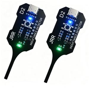 2 x Mini Inductor Tester, Type-C Powered High Precision Mainboard Coil Testing Tool, Fast Inductance Fault Detection Diagnosis Repair Tool for Mobile Phone Electronic Components-2 Pcs W01 Upgraded