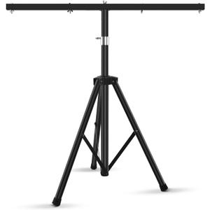 U`King DJ Light Stand for Par Lights - Adjustable Height T-Bar Light Stand, Quick Setup for Stage, DJ Parties, and Concerts