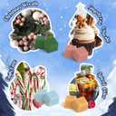 ARVIDSSON Winter Scented Wax Melts, Holiday Soy Wax Cubes for Wax Warmer, Strong Scent Fragrance Wax Tarts, Candle Melts Gift Set, Apple Cinnamon, Christmas Wreath, Gingerbread, Candy Cane, Cranberry