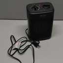 Space Heater, 1500W Electric Heaters Indoor Portable with Thermostat, PTC Fast Heating Ceramic Room Small Heater with Heating and Fan Modes for Bedroom, Office and Indoor Use (10IN)