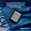 Kobo Clara Colour | Colour eReader | 6 Glare-Free Colour E Ink Kaleido 3 Display | Dark Mode Option | Waterproof | Audiobooks | 16GB of Storage | Black