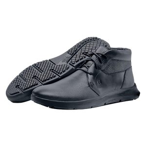 Shoes for Crews Men's Slip-Resistant High-Top Work Sneakers – Comfortable, Non-Slip Shoes for Men in Food Service, Hospitality & Healthcare - Holden, 10