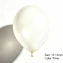 2 x A set of 50 white latex balloons (12 inches each), suitable for decorating weddings, proposals, bachelor/bachelor parties, birthdays, and other festive occasions.