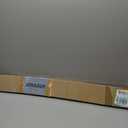 Metal Floor Transition Strip, Aluminum Threshold for Doorways, for Gap from 0.4to 1.6, for Doorways Tile Wood Vinyl Laminates, Size 36in x 4in x 1.32 in (Black, 1pack)