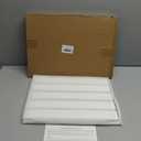 Large Stone Dish Drying Mats for Kitchen Counter, 24"(L)16"(W), Fast Drying Collapsible Dish Drying Mat, Eco-Friendly Absorbent Diatomaceous Earth Mats for Dishes Bottles, Match Any Countertop