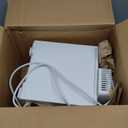 Stainless Steel Humidifier, 3L Warm Mist Humidifier, Easy Clean with Warm Steam Humidifier, Healthy Air Mist Humidifiers for Bedroom Living Room, with Sleep Mode and Auto-off Setting