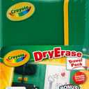 Crayola Washable Dry Erase Travel Pack, Whiteboard for Kids, Ages 4, 5, 6, 7