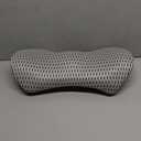 Lumbar Support Pillow for Office Chair, Memory Foam Lumbar Pillow for Lower Back Pain Relief (Grey)