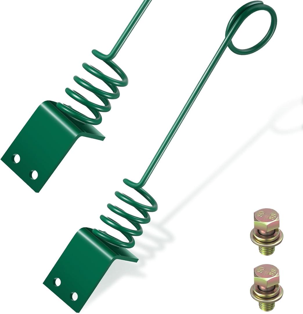 1 Set Bolt on Hose Hanger 22.8 x 3.1 Inch Hydraulic Hose Hanger for Tractor, Sturdy Material, Green