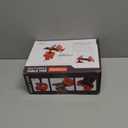 Bench Vise, 360 Swiveling Articulating Vise, Clamp-On Vise for Workbench, Cast Steel Table Clamp Vise, Pipe Vise, Bench Vice for Woodworking, DIY, Drilling, Sawing, Metal Working, Orange