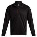 Spyder Mens Quarter Zip Pullover - Lightweight Fleece Quarter Zip Mens Pullover UPF 30 Athletic Moisture Wicking Sweatshirt L