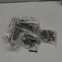 6-Pack 4"x4"x3-1/8 Heavy Duty Steel Corner Bracket, L Right Angle Bracket, Thickness 0.11"(3mm), Metal Corner Brace for Metal Joint Timber Connector Shelves Wood Furniture Support, with 48 Screws