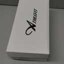 Athlefit Closed Pointed Toe Kitten Heels for Women Dress Work Wedding Party Sling back Stiletto Pumps Shoes Black, Size 8, SAPU2606W