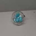 Cat Muzzle for Grooming, Breathable Cat Muzzle Helmet, Transparent Hood, Anti-bite Helmet with 4 Silicone Paw Shoes for Nail Trimming (Large)