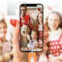 512GB Photo Stick for iPhone Flash Drive, Memory Stick Phone Storage for Photos and Videos Files Backup, Compatible with iPhone iPad Android PC, Plug & Play, No App Required (Cosmic Orange)