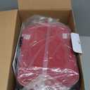 Kenmore Drip Coffee Maker - 12 Cup Programmable Cafe Machine With Glass Pot, Regular & Bold Brew, Auto Shut Off Large Water Reservoir, Reusable Filter, Kitchen Appliances For Cafeteria Barista, Red